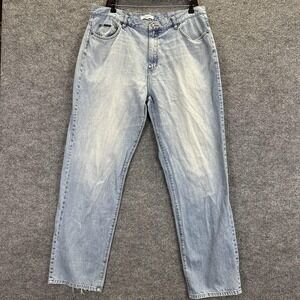Vintage Alex Cannon Jeans Mens 34x34 Light Wash Straight Leg Denim Hong Kong 90s